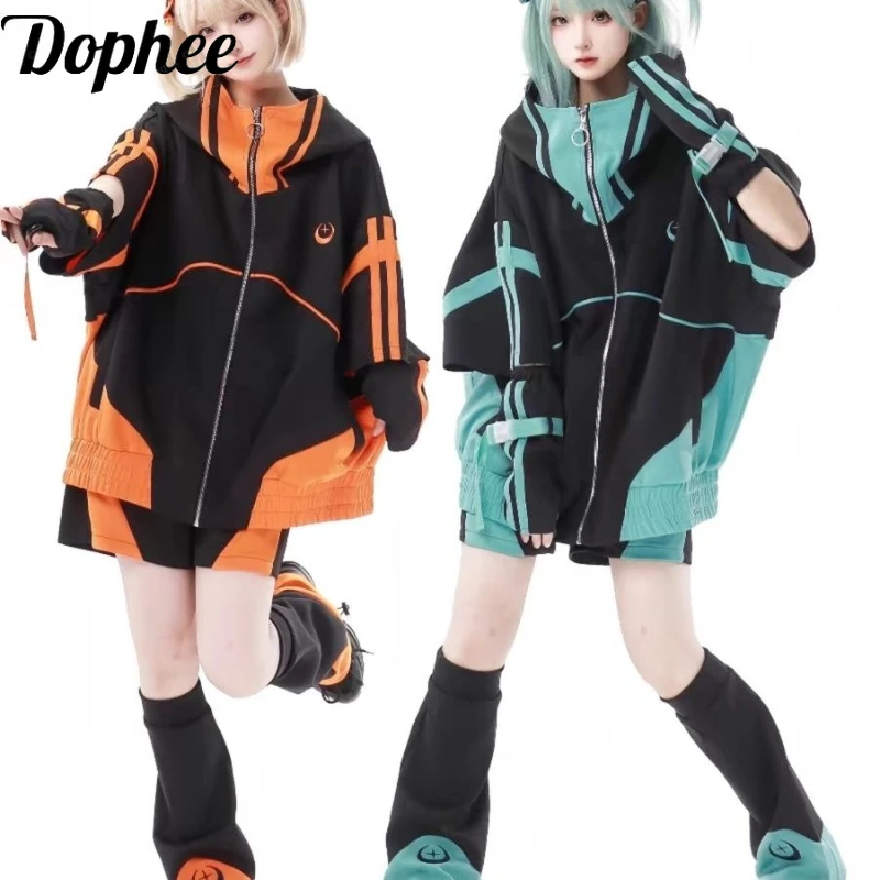 Winter Wear Clothes - Dophee Subkultur Gewürz Mädchen y2k Sporta