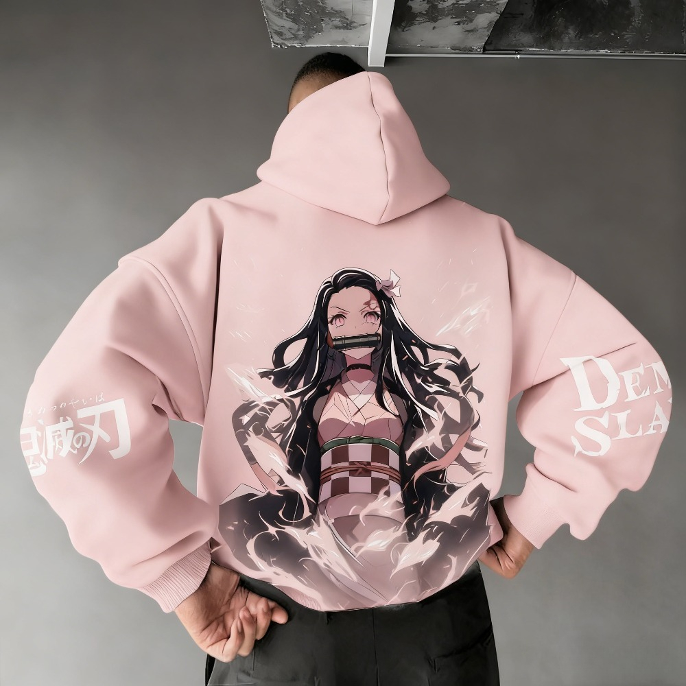 Winter Clothing For Boys - Demon Slayer Herren Hoodie Sweatshirt Kamado