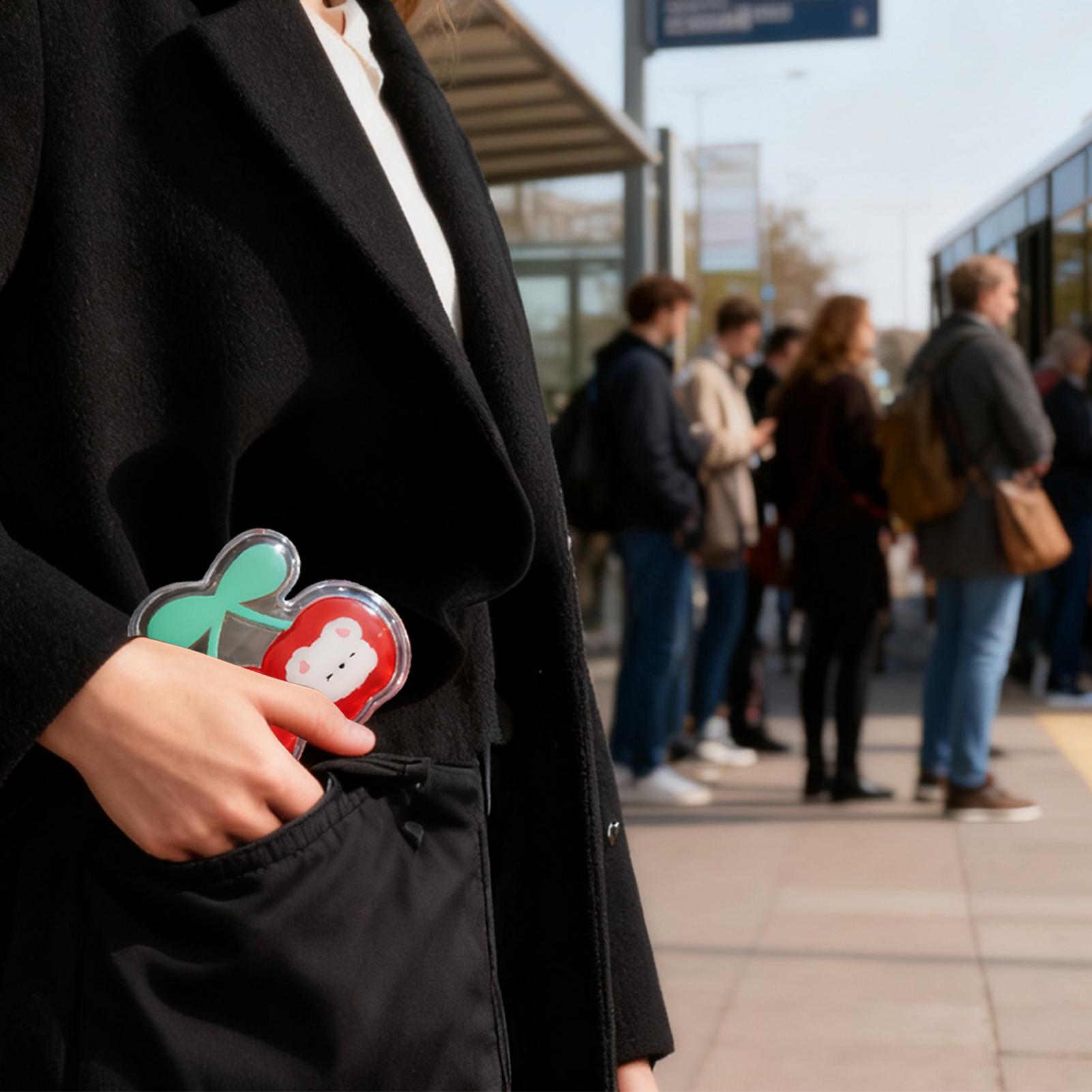 Hand Warmer Reusable - Taschenwärmer, wiederverwendbar, langlebig, natürlich, geruchlos, heißer