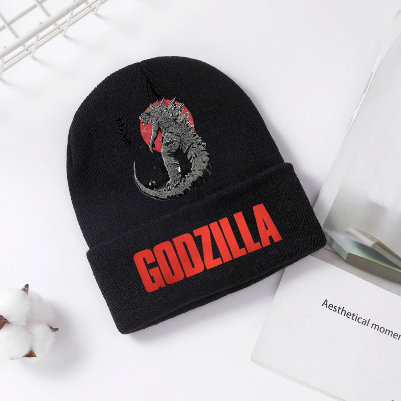 Winter Clothing For Boys - Godzilla Gestrickte Hut Winter Frühling Coole