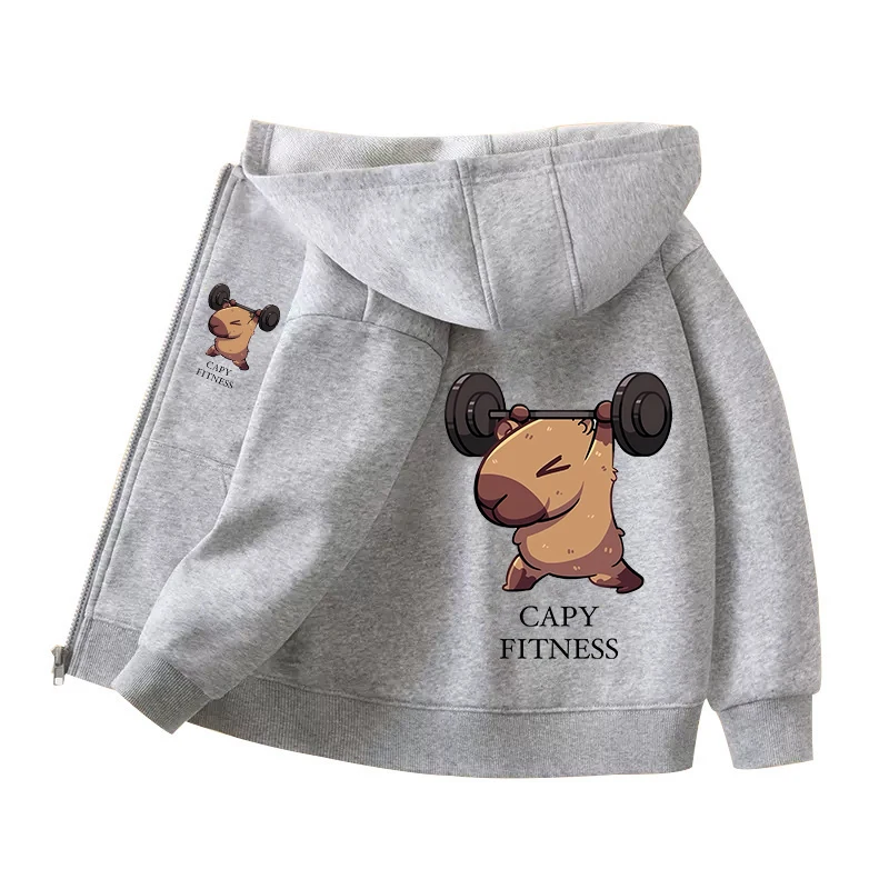 Capybara Zipper Hoodies Mäntel – Winter Clothing For Boys Bewertung und Preis
