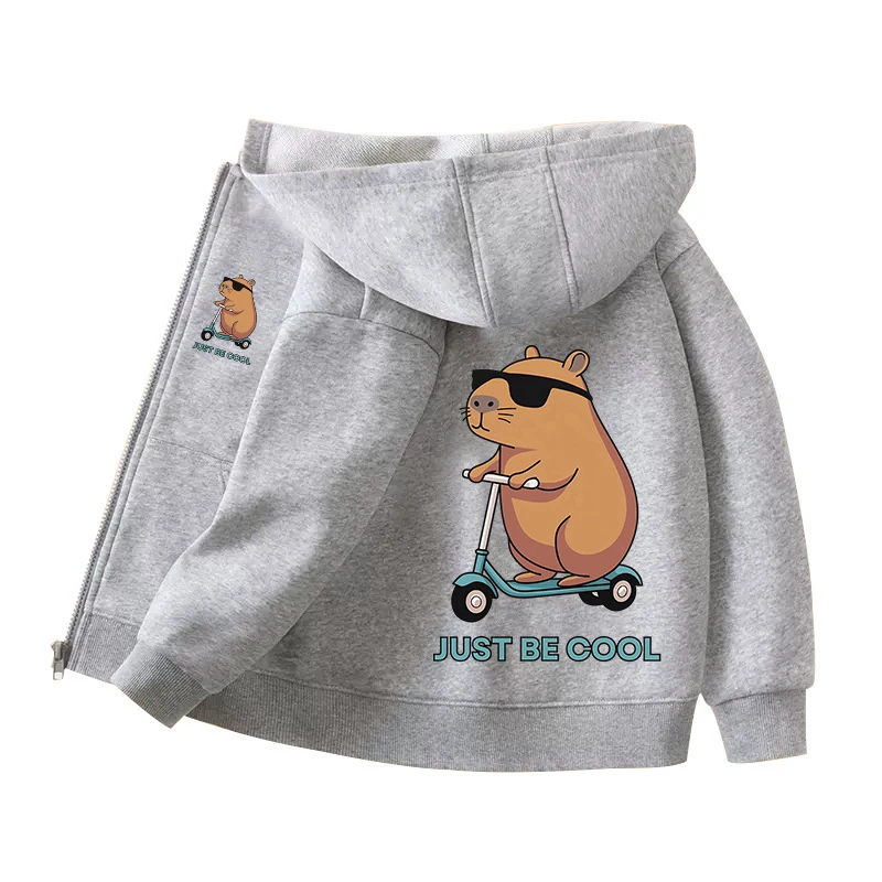 Capybara Zipper Hoodies Mäntel – Winter Clothing For Boys Bewertung und Preis