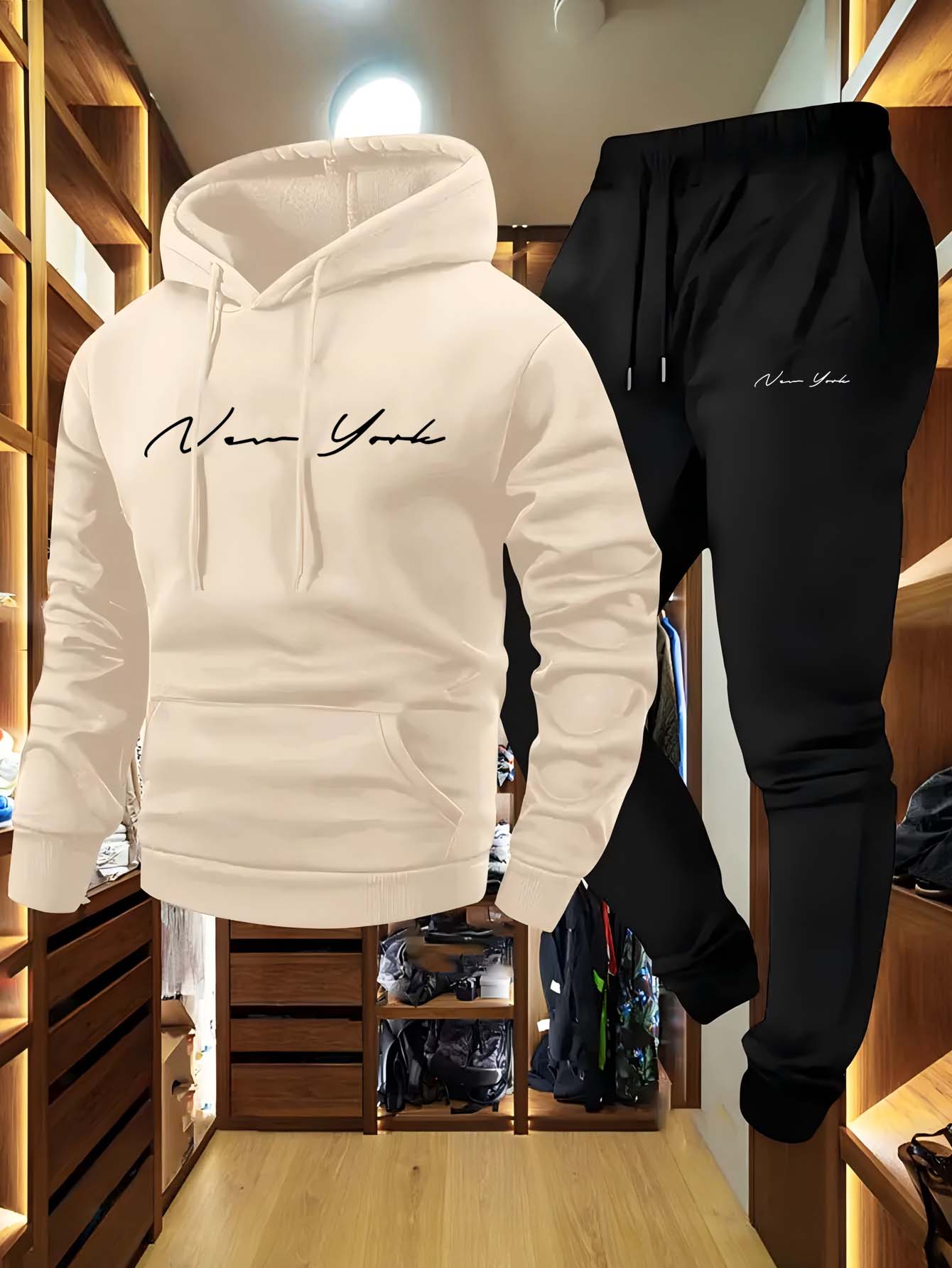 2026 New York Themed Herren-Tr – Winter Wear Clothes Bewertung und Preis